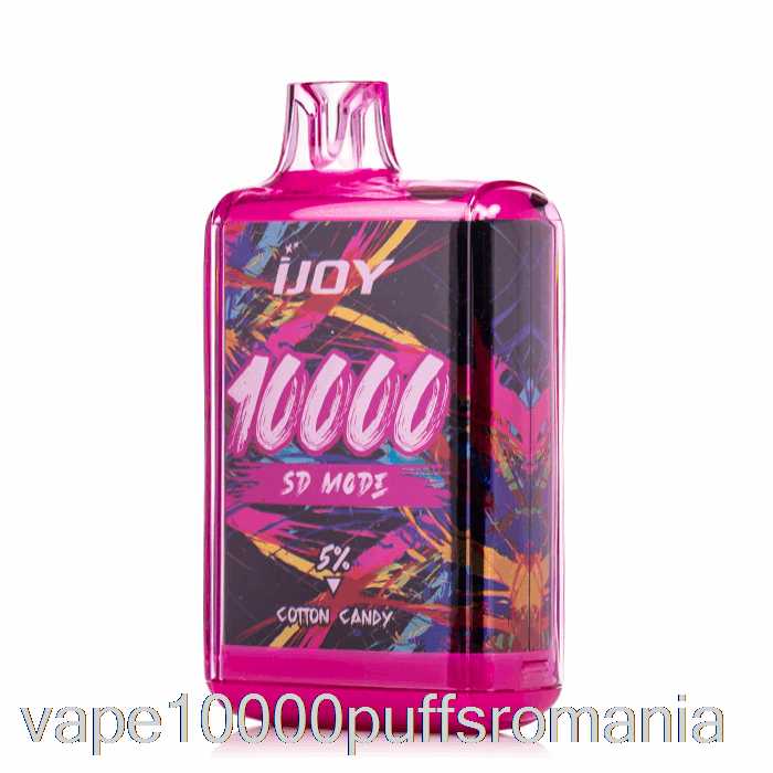 Vape Romania Ijoy Bar Sd10000 Vata De Zahăr De Unică Folosință